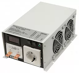 Купить ИС-24-1500У инвертор, преобразователь напряжения DC/AC, 24В/220В, 1500Вт в Москве