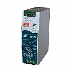 Купить SDR-120-24  источник питания АC/DC, 230В/24В в Москве