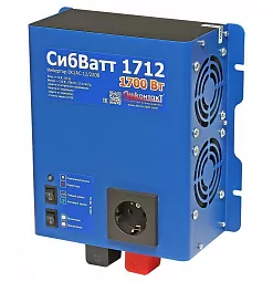 Купить СибВатт 1712 инвертор, преобразователь напряжения DC/AC, 12В/220В, 1700Вт в Москве