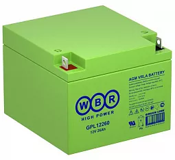 Купить Аккумуляторная батарея WBR GPL12260 в Москве