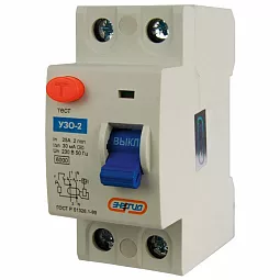 Купить УЗО Энергия АВДТ-32 30мА тип AC 6кА 2P 25A в Москве