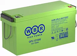 Купить Аккумуляторная батарея WBR GPL121500 в Москве