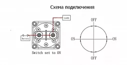 Купить Выключатель массы OFF-ON (1 АКБ) 300А в Москве