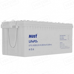Купить Аккумулятор MUST LP15-24100 LiFePO4 25,6 В 200 А·ч в Москве